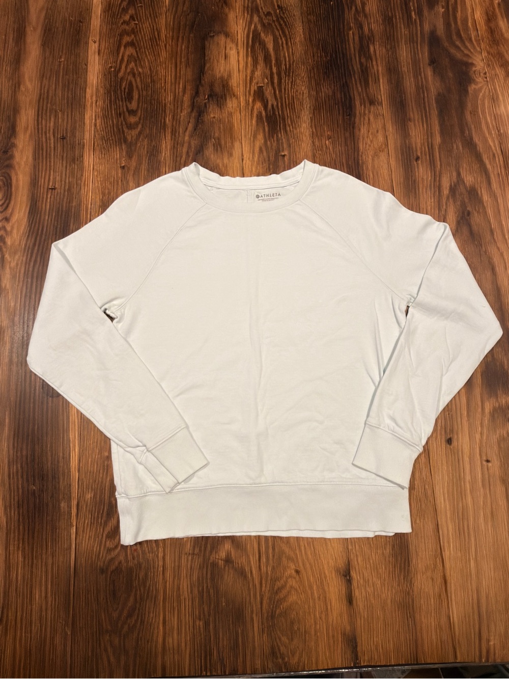 Athleta Light Blue Crewneck Sweater